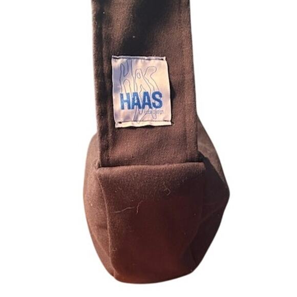 Haas Amsterdam bag crossbody shoulder bag vegan leather brown limited - Picture 2 of 10